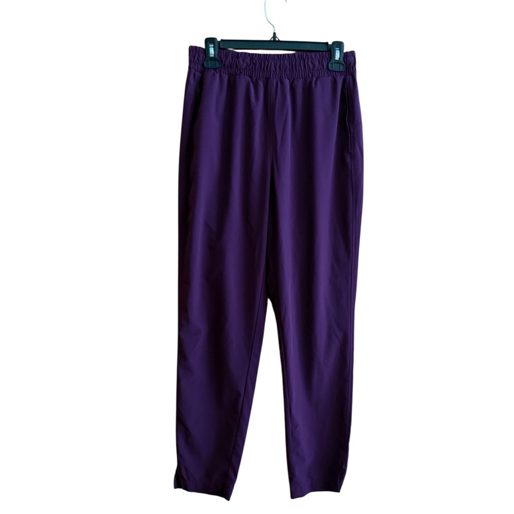 Zella Women's Deep Purple Athletic Lightweight Pants w/ Side Pockets Size Small
